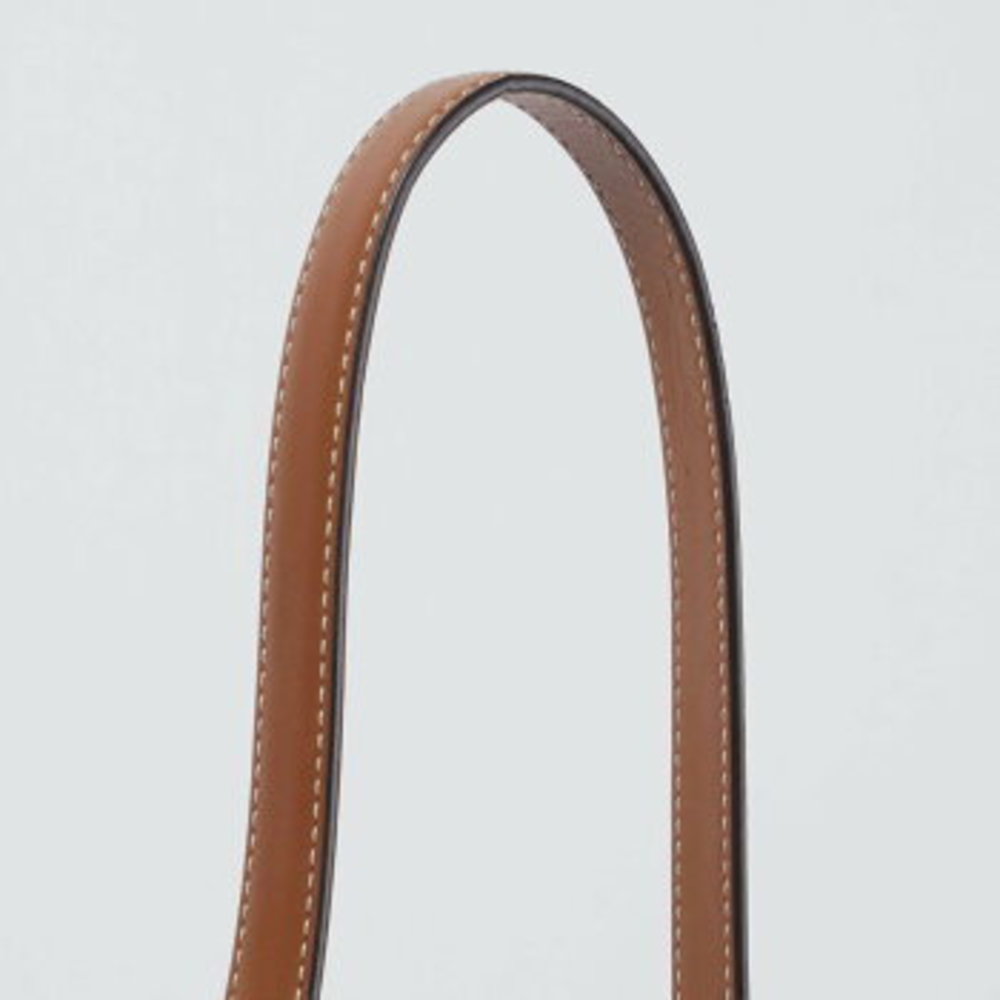 Celine Bouzas Claire Triomphe Canvas Calfskin Shoulder Bag - Picture 8 of 13